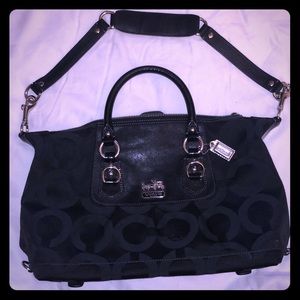 Black Coach Purse Small/Medium